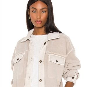 Free People Ruby Jacket in Stone